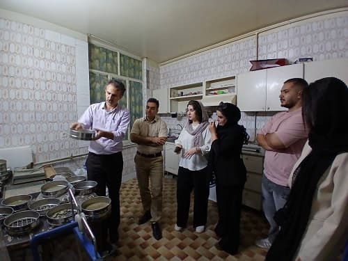 بازدید از آزمایشگاه خاک در کرج