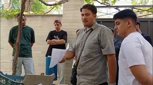بازدید از آزمایشگاه ژئوتکنیک در کرج