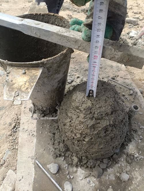 نمونه ای از آزمایش اسلامپ در شهرک صنعتی اشتهارد